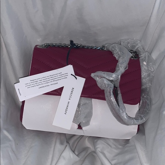 Rebecca Minkoff Handbags - magenta “rebecca minkoff” small edie